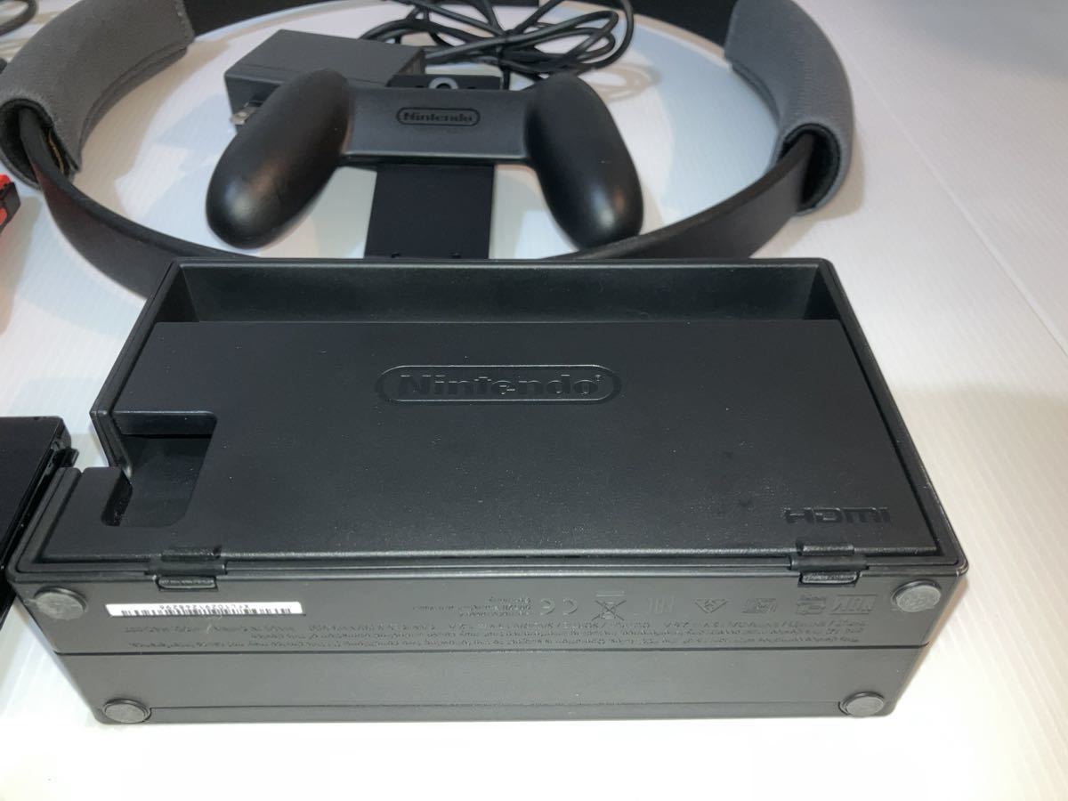 動作確認済 初期化済 ニンテンドースイッチ本体 リングフィットアドベンチャーセット ファミリートレーナーソフト付 Nintendo Switch