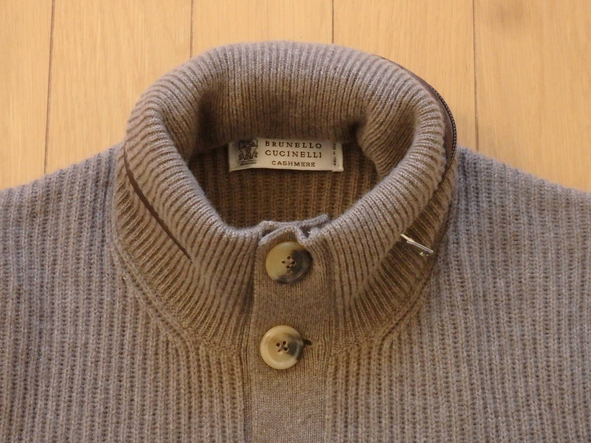 入園入学祝い 美品 最高級品 BRUNELLO CUCINELLI カシミヤ100% ニット