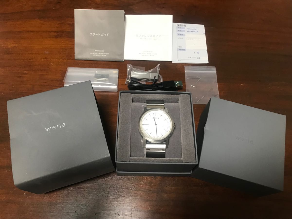 最大81%OFFクーポン 新品未使用 希少 SONY wena wrist Band WN-WB01B