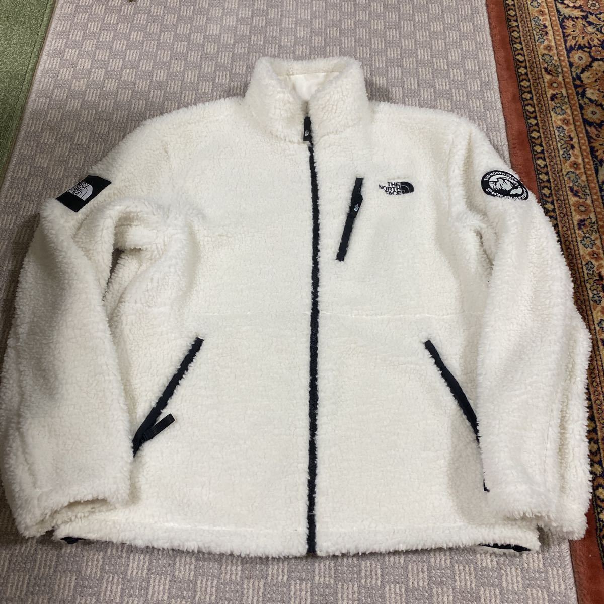 独創的 THE ほぼ新品 NORTH 黒 ブラック ホワイト 白 ジャケット フリース リモ ザ・ノース・フェイス JACKET FLEECE RIMO FACE フリース 独創的 THE ほぼ新品 NORTH 黒 ブラック ホワイト 白 ジャケット フリース リモ ザ・ノース・フェイス JACKET FLEECE RIMO FACE フリース