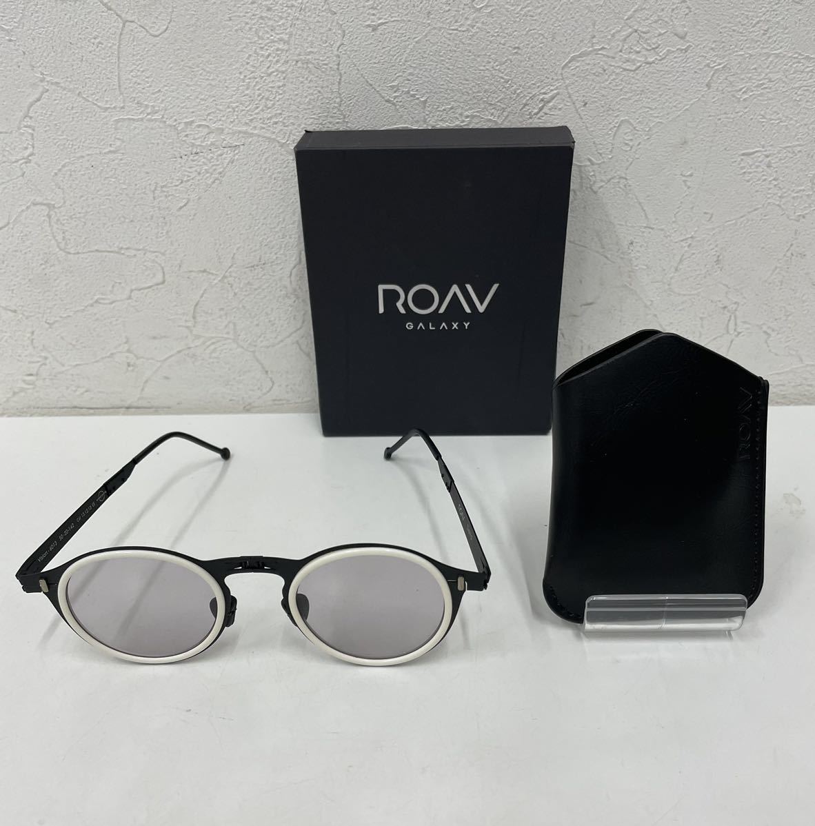 ROAV GALAXY vision-6013 サングラス 折りたたみ ブラック 黒 ホワイト 白-