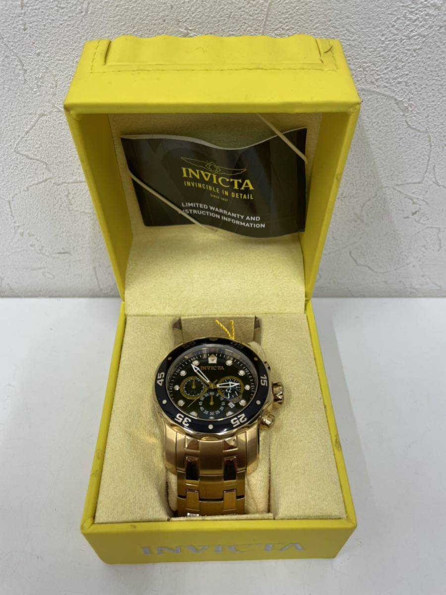 INVICTA インビクタ クォーツ腕時計 ウォッチ Pro Diver 0072 クロノグラフ メンズ_画像1