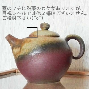 最新発見 台湾茶器 莉さん 柴燒壺☆茶壺 作家物 茶壷 急須