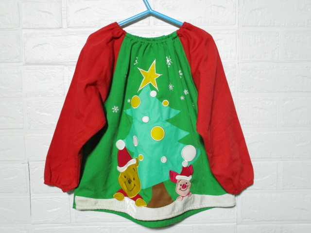  Kids Grace Disney... .- san Рождество дизайн симпатичный рубашка фартук зеленый красный 110