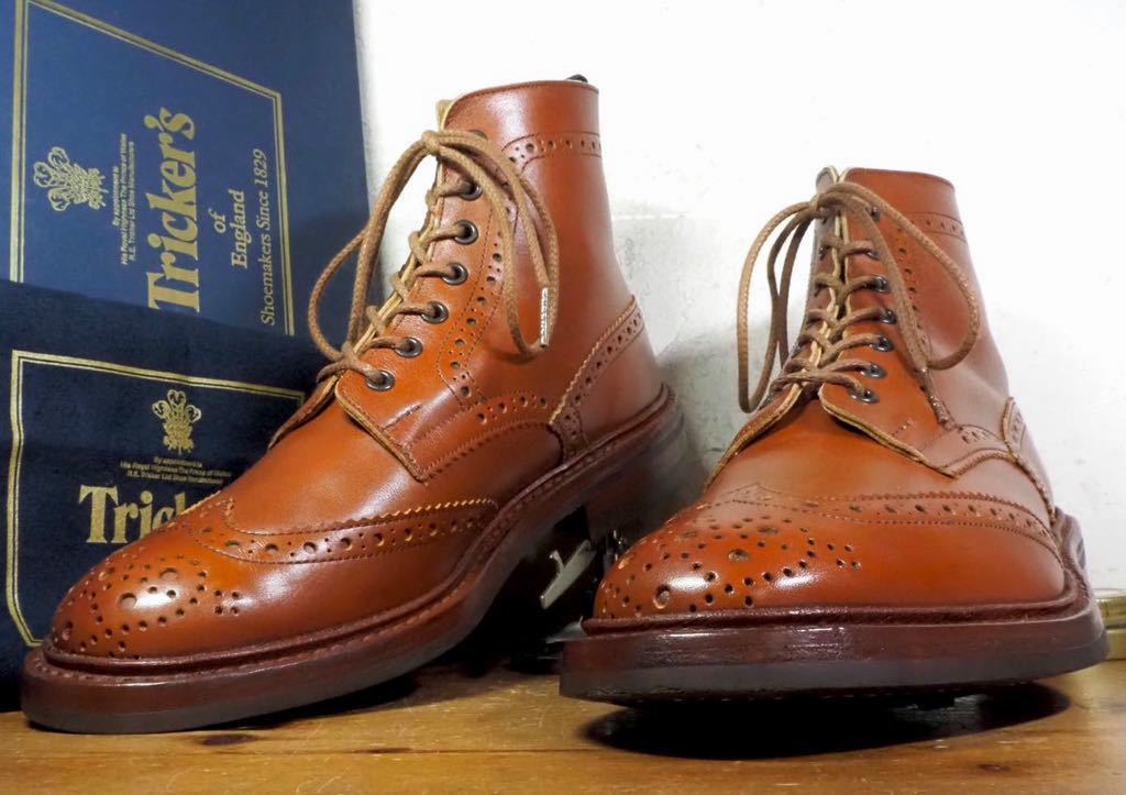 最新発見最新発見英国製 Tricker's トリッカーズ M2508 モールトン