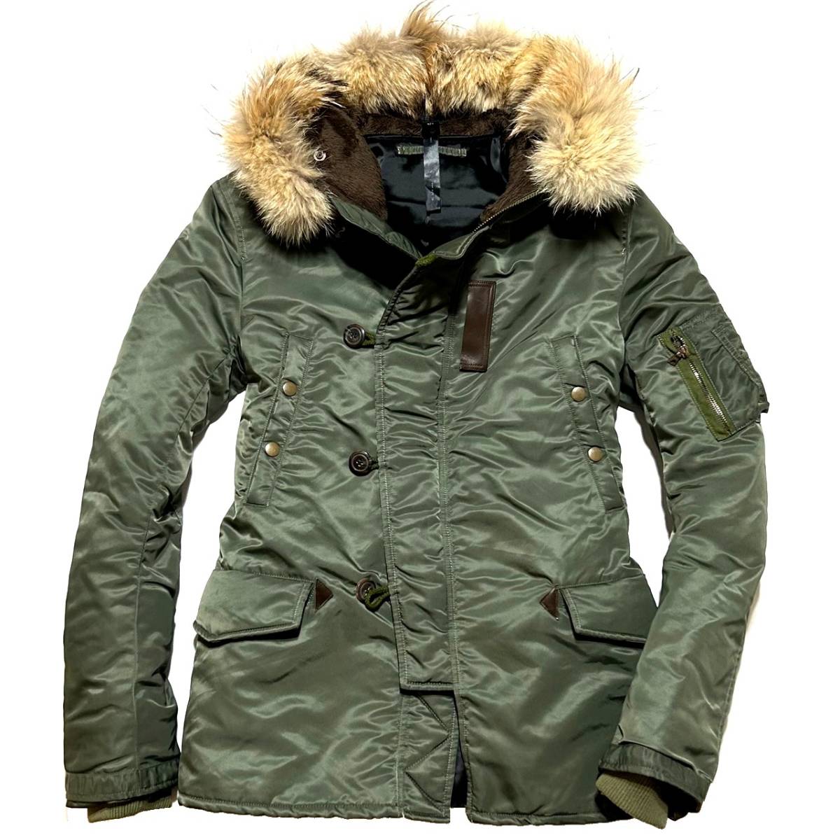 代引き人気 美品! junhashimoto N-1 定価95,600円 ファージャケット