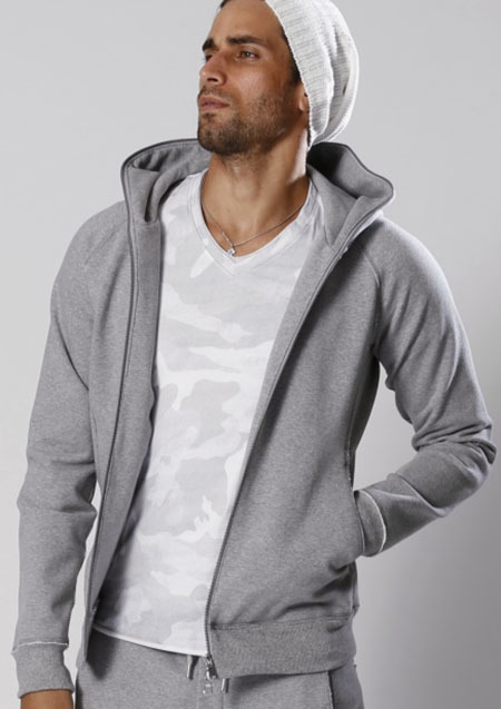 セールSALE%OFF 定価2.8万 wjk JERSEY HOOD ZIP PARKA S パーカー tdh