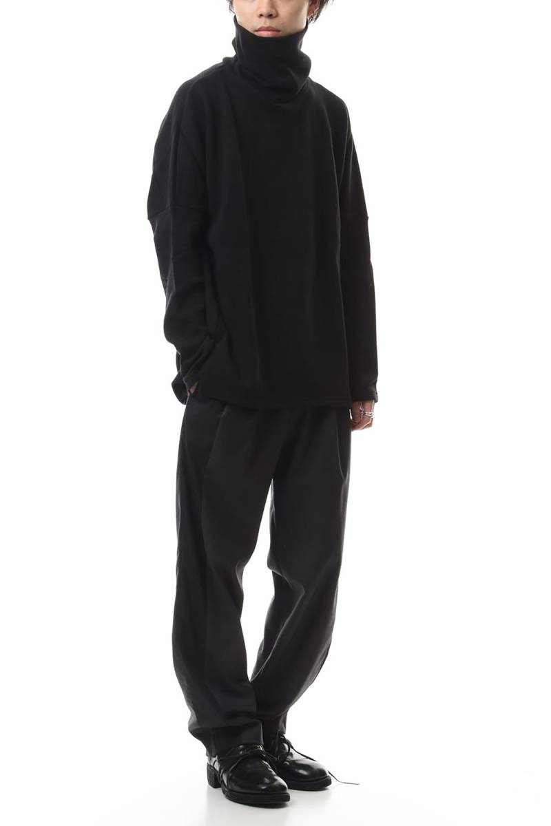 20AW KAZUYUKI KUMAGAI ATTACHMENT double face knit turtleneck