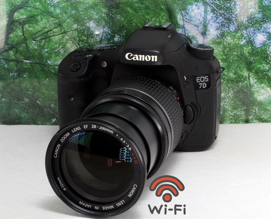 ☆近くも遠くも撮れるレンズで撮影ラクラク♪wi-fi SD付☆超高画質で動画も撮れるCanon EOS 7D♪バッテリー2個付き☆ depositoduarte.com.br
