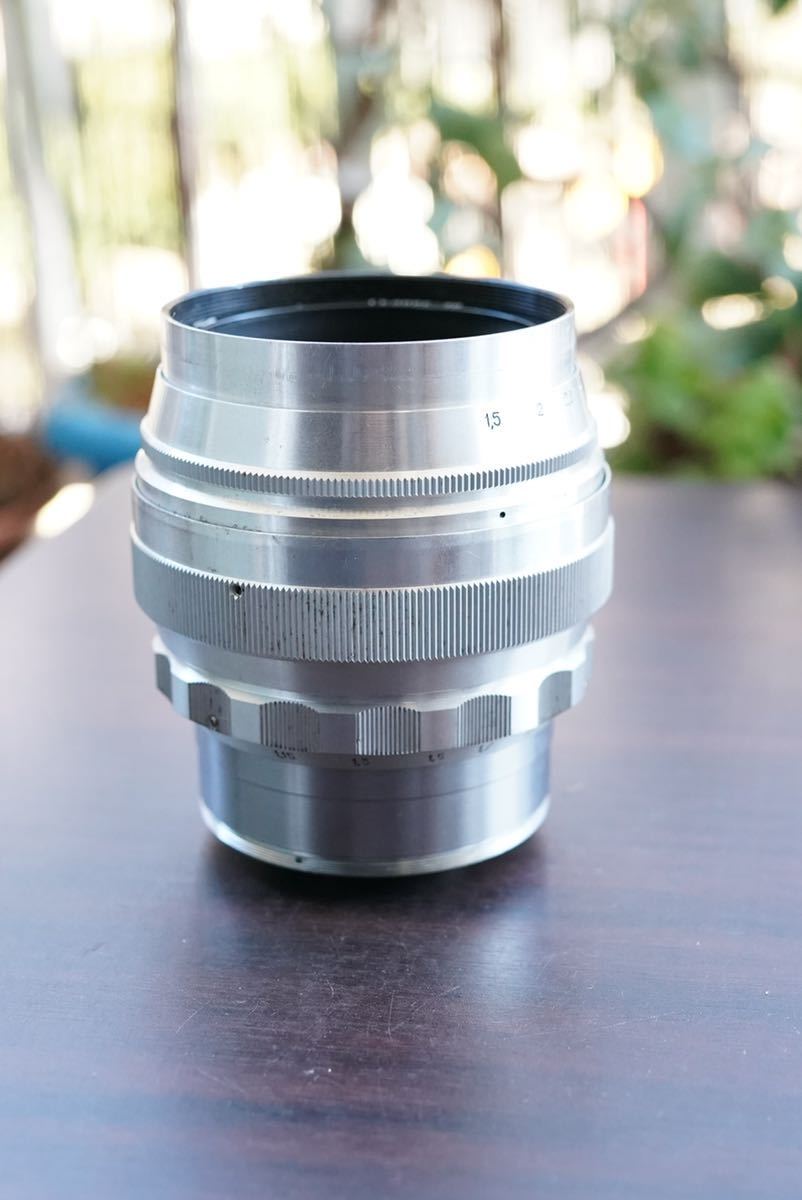 日本製/今治産 極美品 希少 シルバー Helios-40 85mm f1.5 ヘリオス