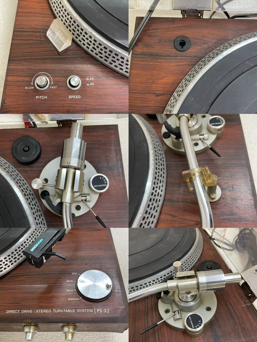 H2)SONY ソニー レコードプレーヤー PS-X2//DENON DL-103U カートリッジ ターンテーブル 交換針 (3)
