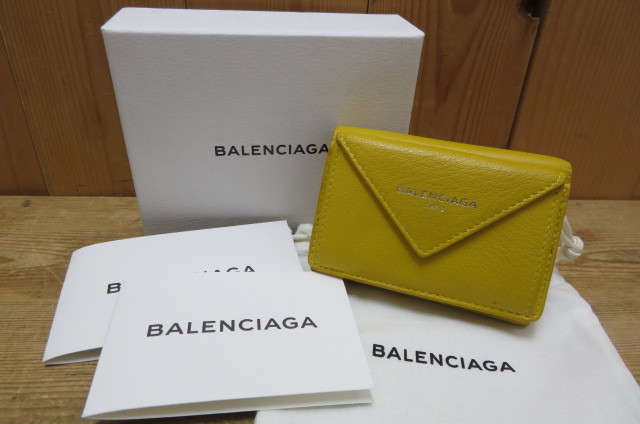 最安挑戦！ 即決・美品☆BALENCIAGA/バレンシアガ・ミニウォレット