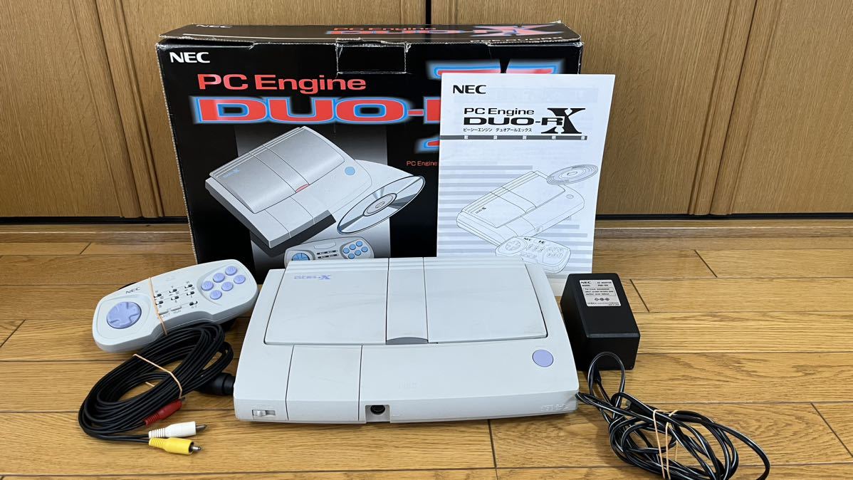 ヤフオク!   PCエンジン  本体セット 箱、取扱説明書付き