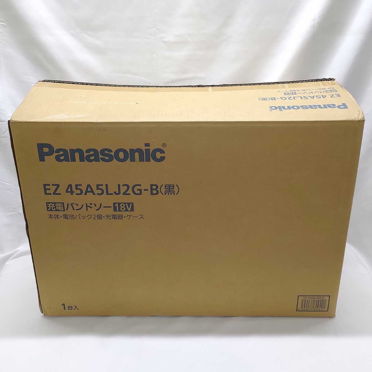 未使用品】パナソニック 18V 5Ah 充電式 バンドソー EZ45A5LJ2G-B