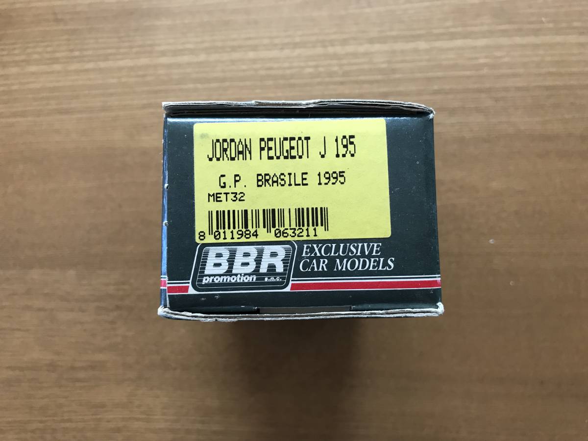 * 1/43 kit BBR Jordan * Peugeot 195 Brazil GP 1995