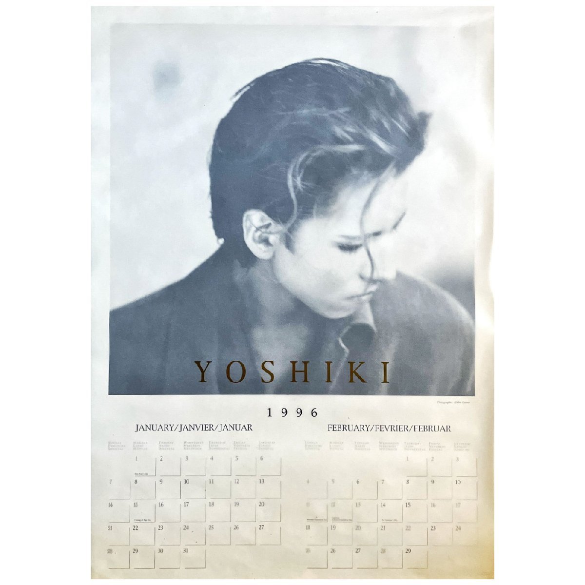 Yahoo!オークション - X JAPAN ポスター カレンダー YOSHIKI Yahoo!オークション - X JAPAN ポスター カレンダー YOSHIKI
