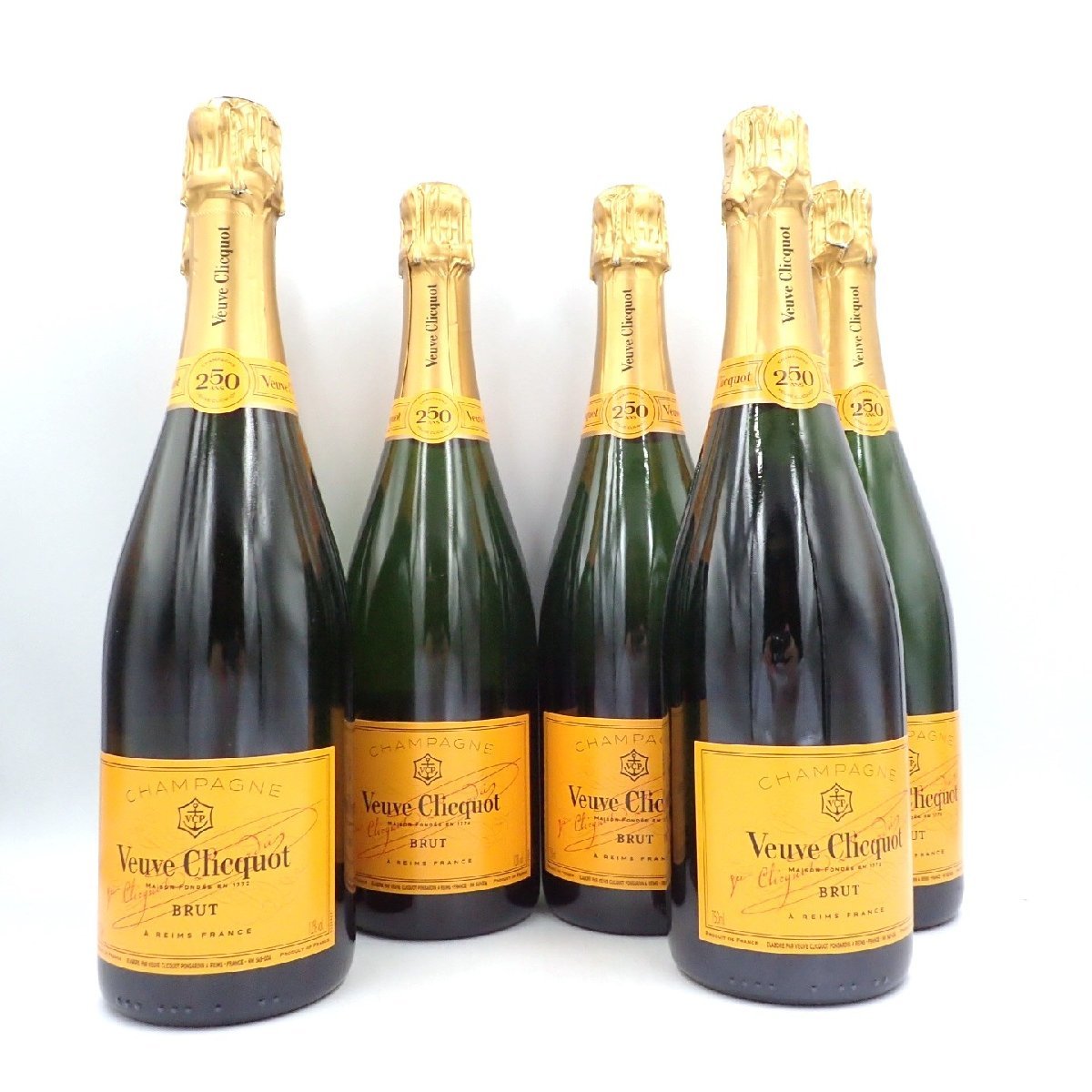 未開栓】ヴーヴ クリコ イエロー 750ml Veuve Clicquot 6本セット 同梱