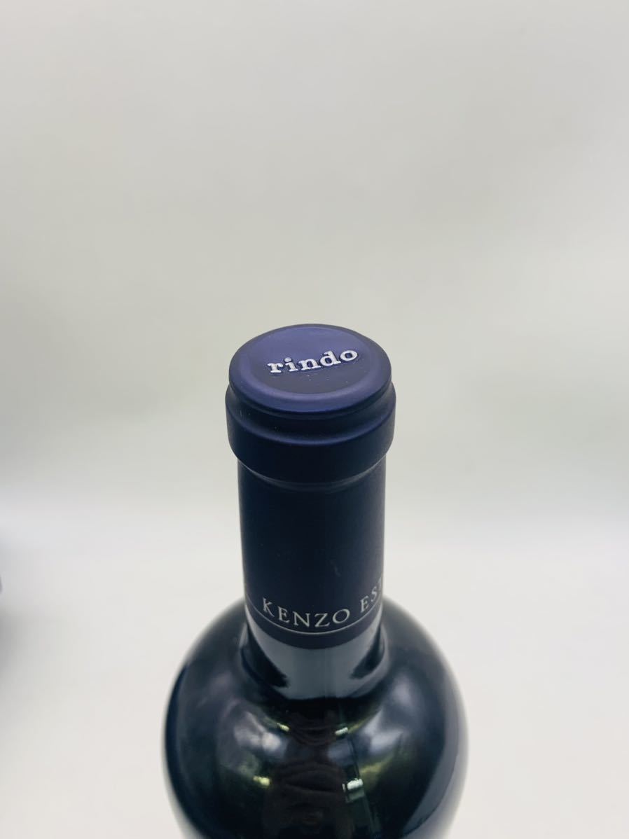 【未開栓】KENZO ESTATE ケンゾーエステート rindo 紫鈴 リンドー 2019 赤ワイン 果実酒 750ml 15% WI0606の画像6