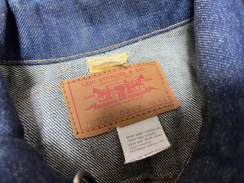 早割クーポン! Vintage リーバイス Levi's 70505-0217 44
