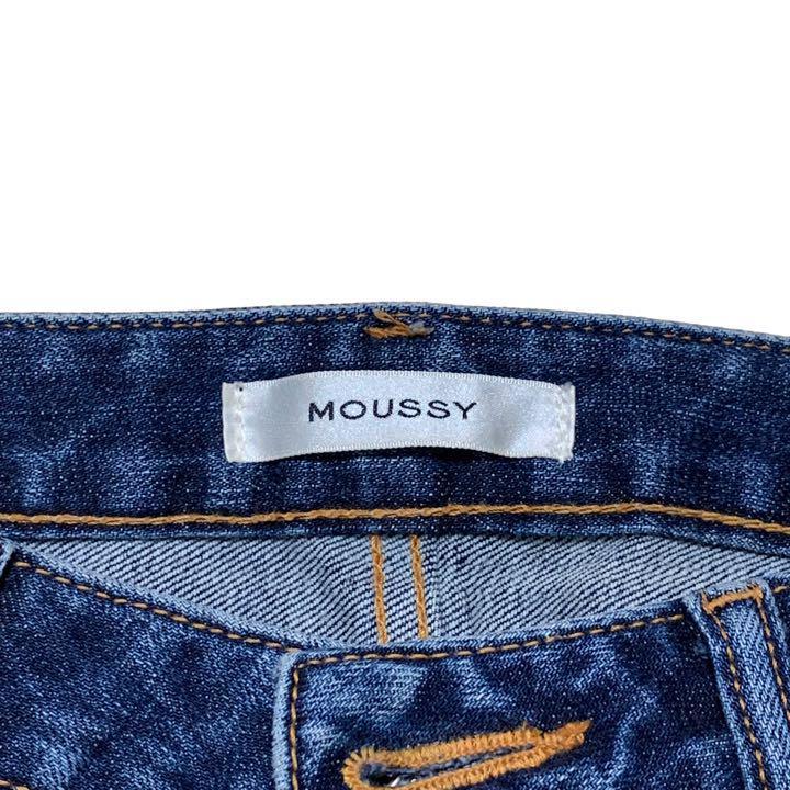 MOUSSY マウジー MVS 010BSC12 W26 ウエスト70cm Mサイズ ストレッチ ダメージ加工 カットオフ レディース ジーンズ デニム M1638