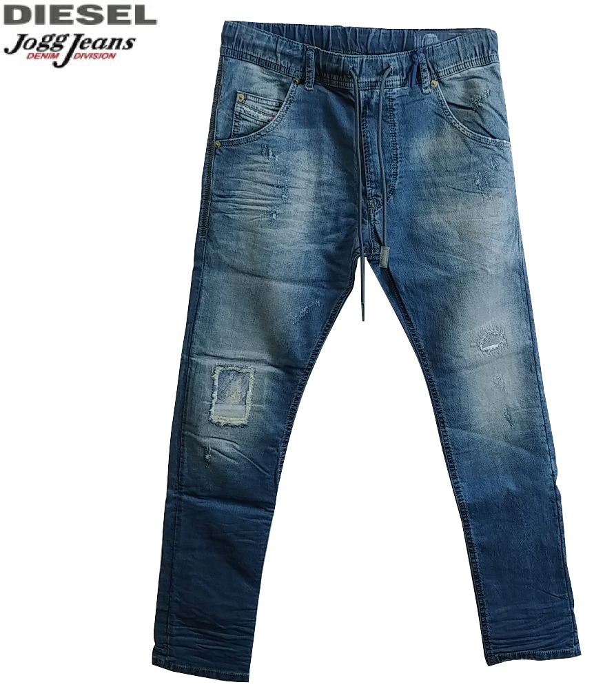 完成品 ディーゼル DIESEL W26/新品 ジョグジーンズ ネイビー 0678J