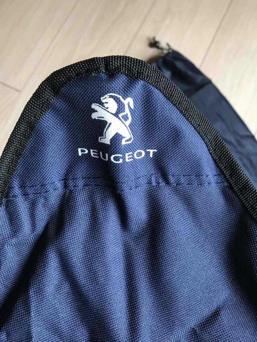 ★正規品 豪華版「超」極上品 PEUGEOT プジョー 純正 オプション 大人用 レジャーシート チェアー イス カバー付き! ★_画像3