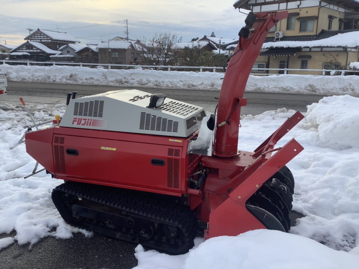 新潟発フジイコーポレーション ロータリ除雪車 中古　大型　SD1123DK軽油ディーゼルアワ512h実働品