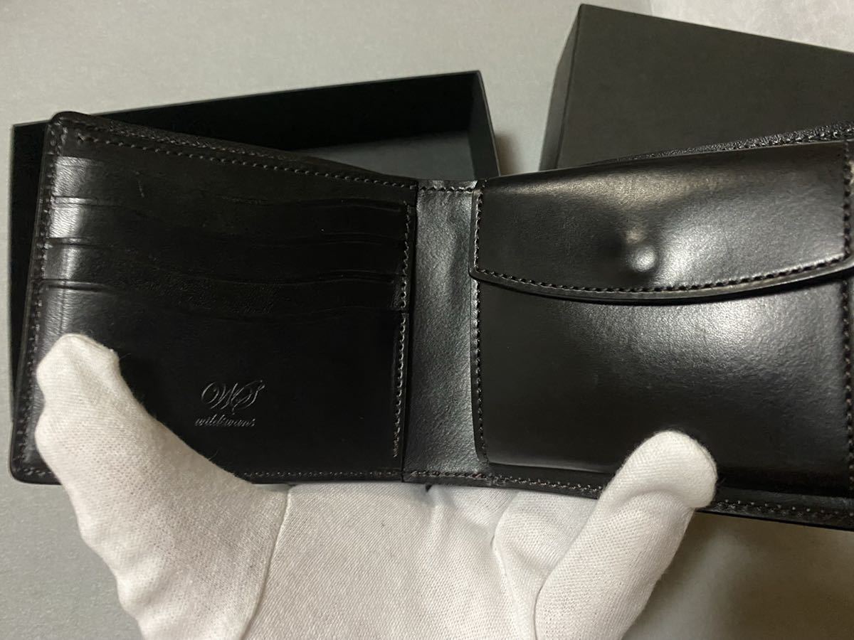 希少廃盤品 クレンペラー ワイルドスワンズ 二つ折り財布 サドルプルアップ