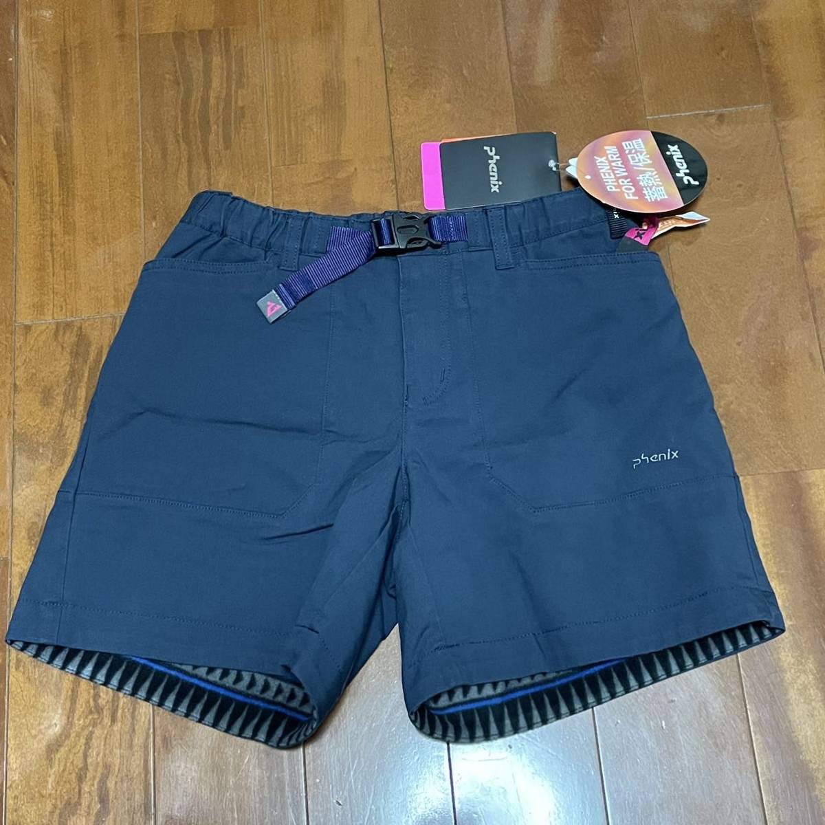 phenix*. water speed ... reverse side nappy short pants navy L size * lady's * mountain girl 