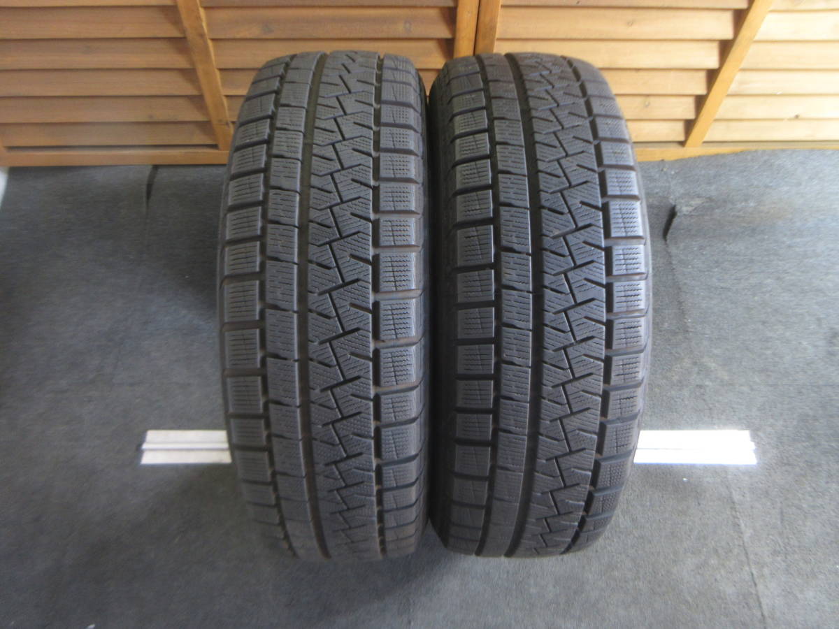 G448-17 ②★2019年製★冬スタッドレス4本セット★バリ山★185/60R15 88Q PIRELLI ICE ASIMMETRICO★即日発送_画像3