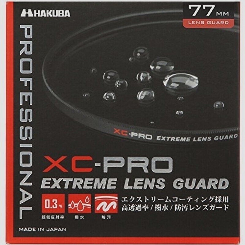 美品】 XC-PRO レンズフィルター 77mm 送料無料☆HAKUBA 高透過率 保護