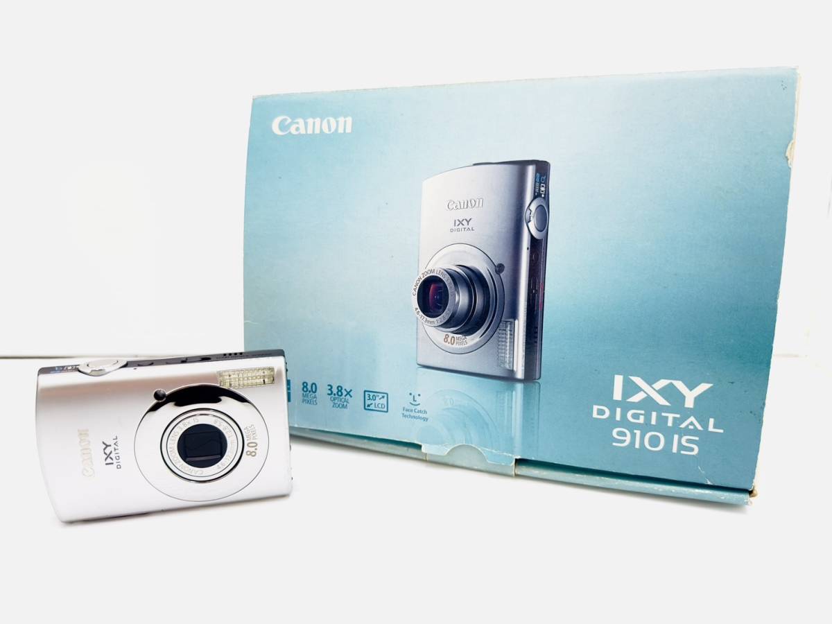 ☆決算特価商品☆ Canon デジタルカメラ IXY DIGITAL 910 IS シルバー 