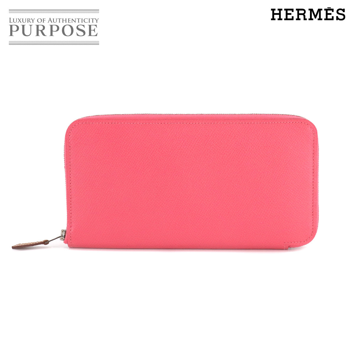 Hermes エルメス アザップロング シルクイン エプソン ローズアザレ X