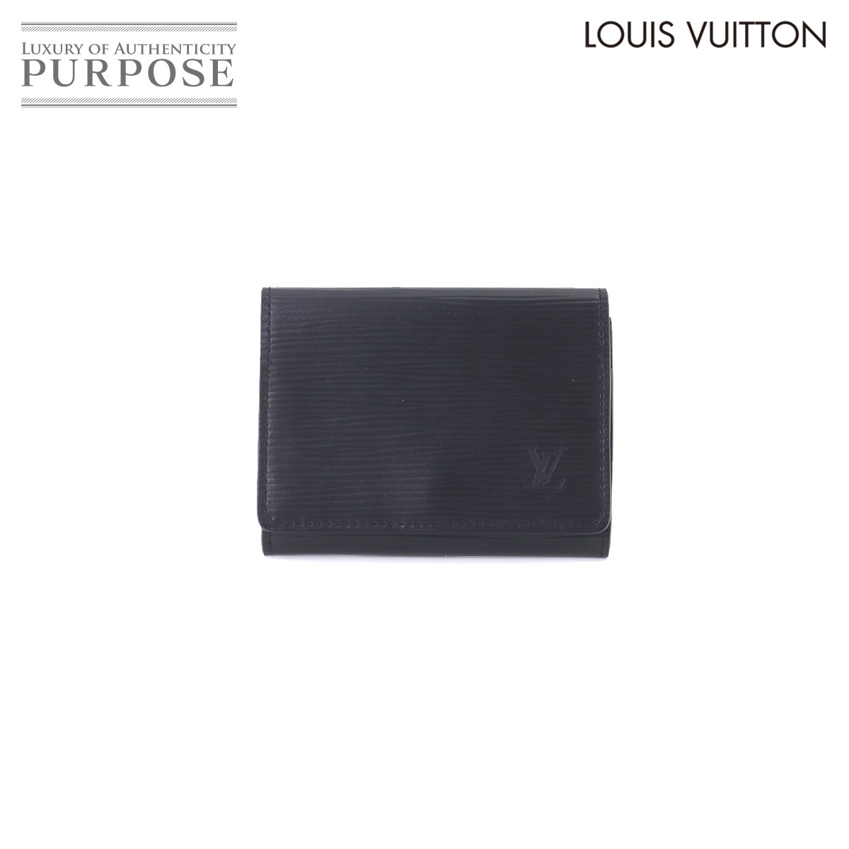 未使用 展示品 ルイ ヴィトン LOUIS VUITTON エピ アンヴェロップ カルト ドゥ ヴィジット カードケース 名刺入れ M62292 RFID 90176035