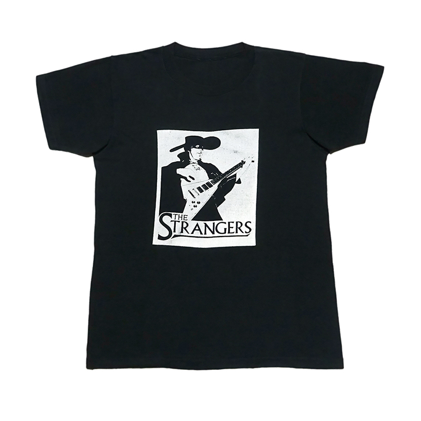 80's THE STRANGERS ヴィンテージバンドTシャツ ロックTシャツ80年代 80s Nirvana The Smith New Order Vintage Old Red Hot Chili Peppers_画像2