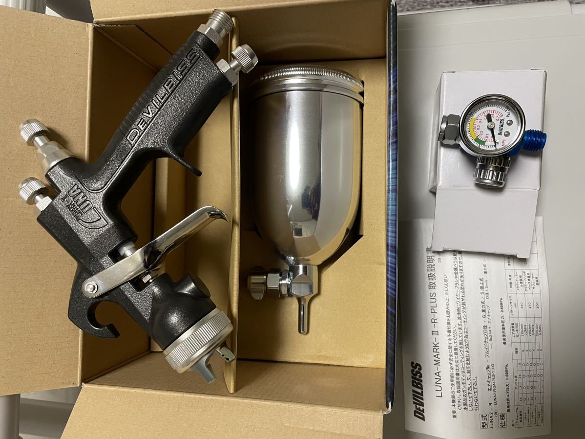 未使用品【DEVILBISS/デビルビス】PLUS Spray Gun/MARK-LUNA 2+/ 未使用品【DEVILBISS/デビルビス】PLUS Spray Gun/MARK-LUNA 2+/