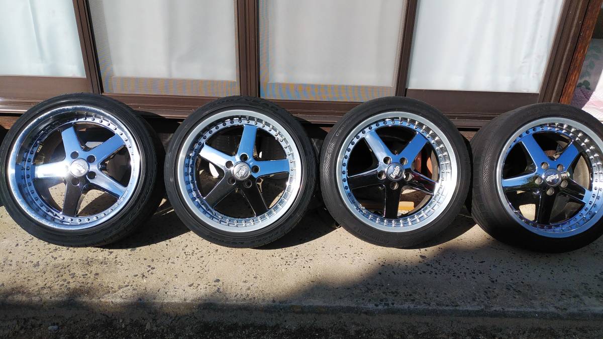 WORK エクイップ メッキ 10J 2本 深リム www.acomrental.co.jp