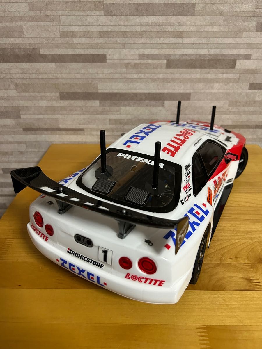 タミヤ ロックタイト ゼクセル GT-R JGTC R34 ボディ|Yahoo タミヤ ロックタイト ゼクセル GT-R JGTC R34 ボディ|Yahoo