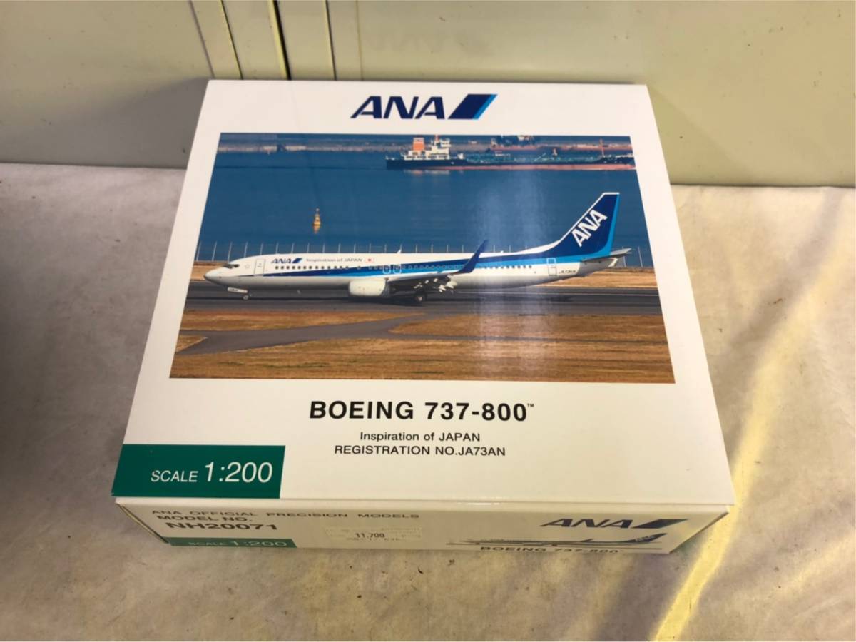 ヤフオク! - （272）飛行機模型 ANA BOEING 737-800...