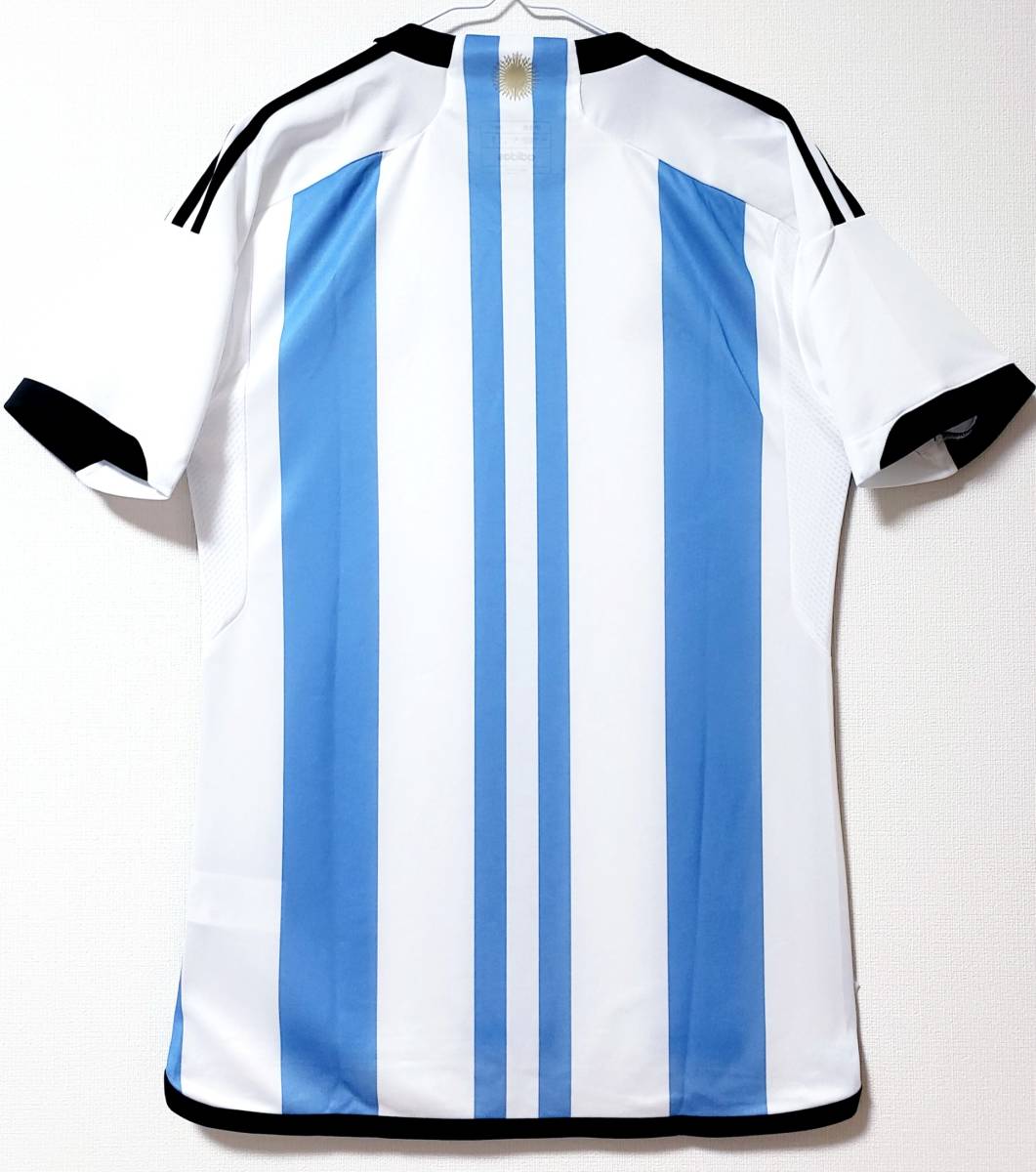 新品タグ付き 正規品 最新作 アルゼンチン代表 2022年 ワールドカップ 1ST オフィシャル 公式ユニフォーム M adidas製品 新品タグ付き