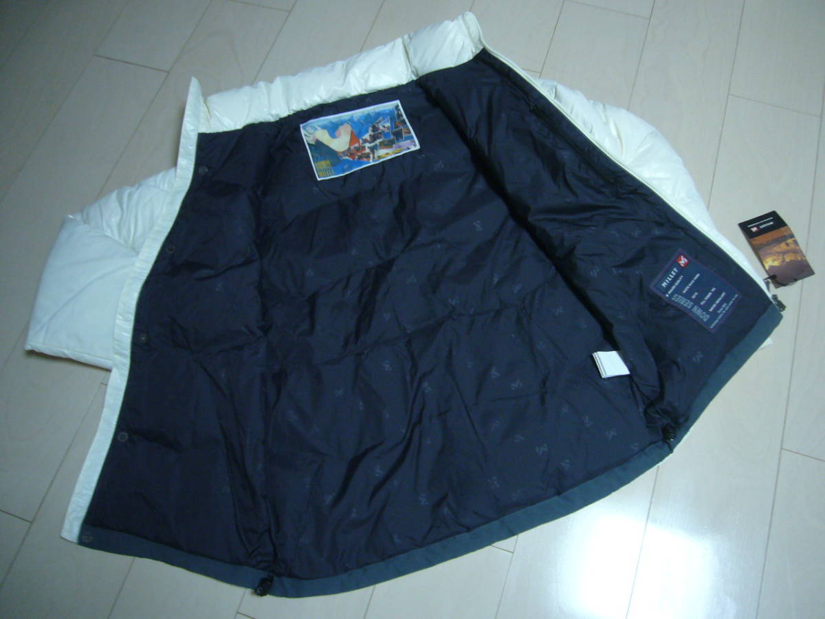 新品未使用★ミレー MILLET ダウンジャケット サイズM 700FILL POWER ホワイトダックダウン使用 日本サイズ:M_画像4