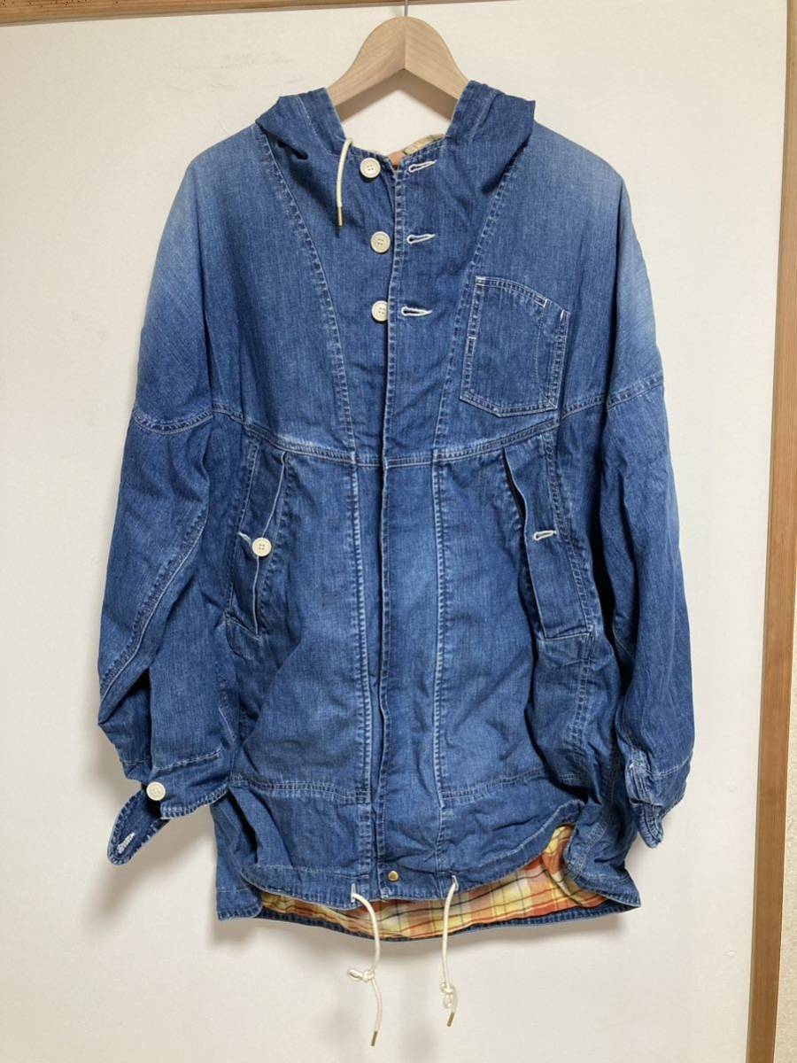 最も完璧な visvim SS GLACIER POINT PARKA DMGD ジャケット、上着