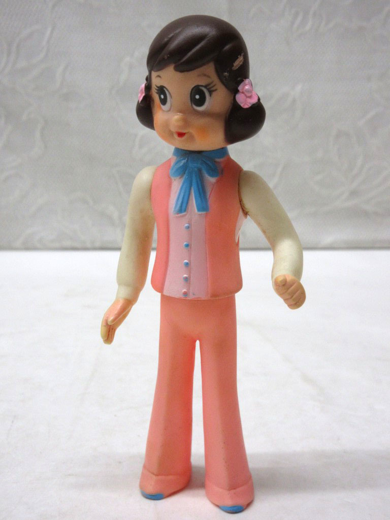 □希少 当時物 旧タカラ 魔法使いチャッピー 指人形 ソフビ ミニソフビ