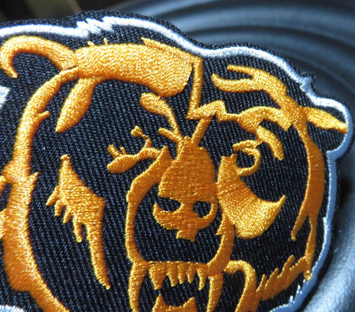 橙黒US熊 新品NFL シカゴ・ベアーズ Chicago Bears刺繍ワッペン 橙黒US熊 新品NFL シカゴ・ベアーズ Chicago Bears刺繍ワッペン