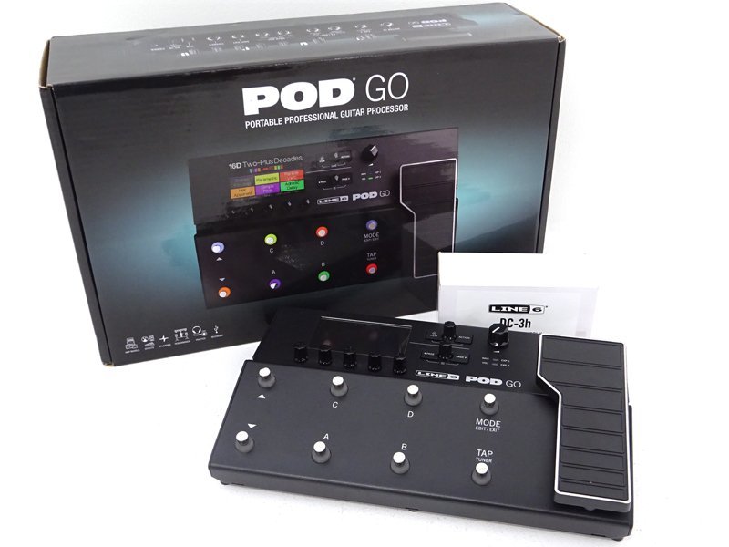 ヤフオク! - ☆中古☆LINE6 POD GO マルチエフェクター ギタ...