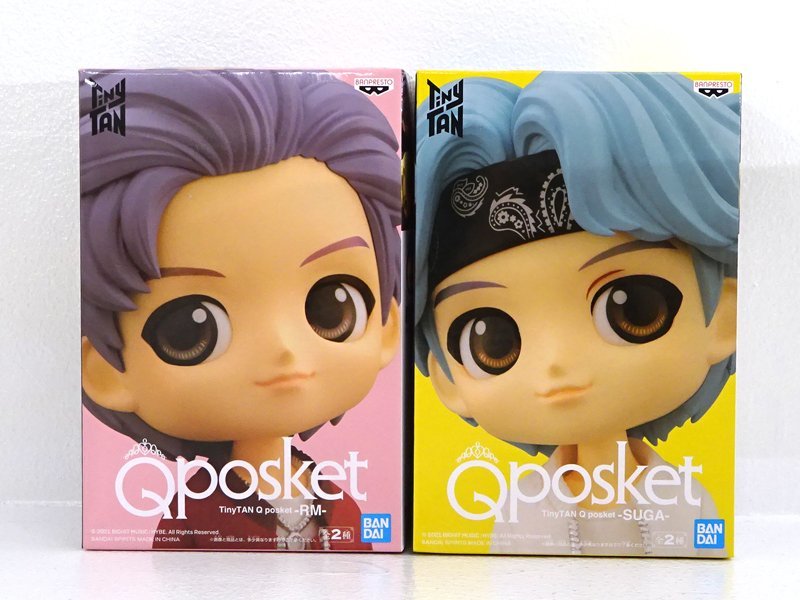 人気の BTS TinyTAN キューポスケット フィギュアまとめ売り 合計10点