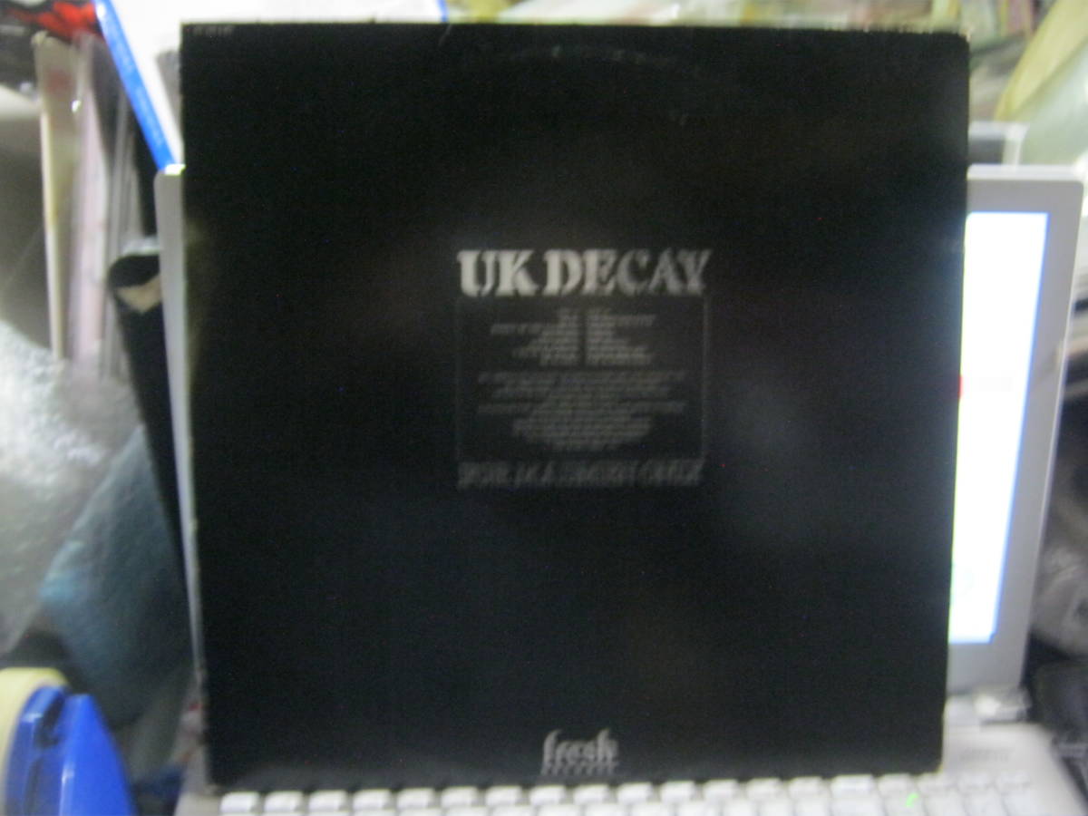 UK DECAY UKディケイ / FOR MADMEN ONLY U.K.LP ポジティヴ・パンク Furyo _画像4