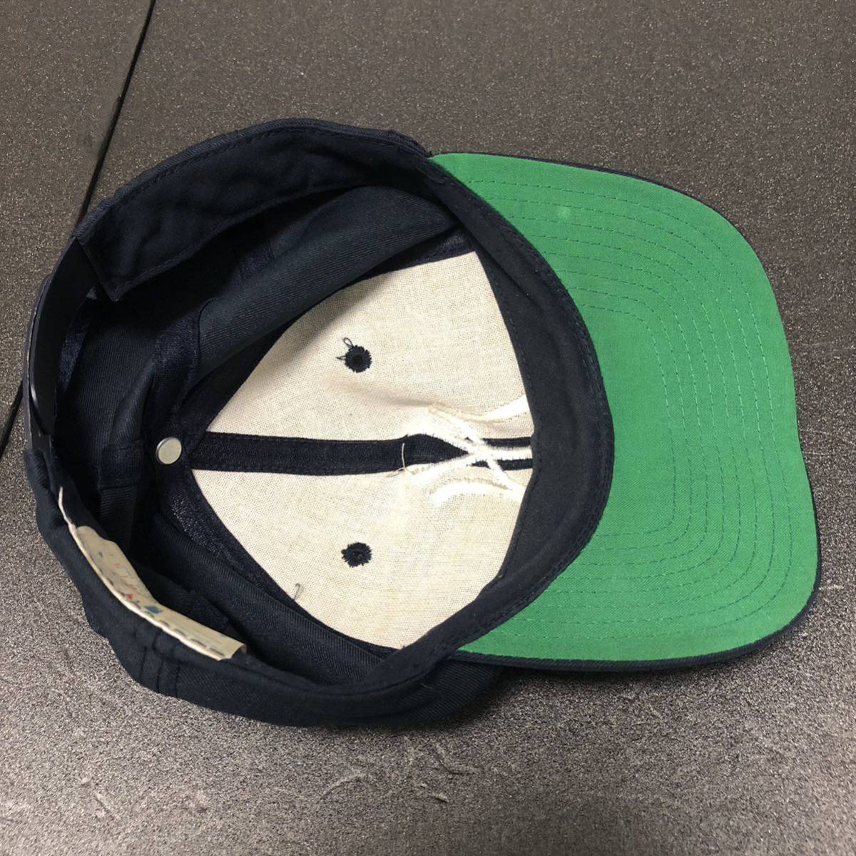 コメント】 つば裏緑 80s 90s vintage ビンテージ MLB NY ニューヨーク