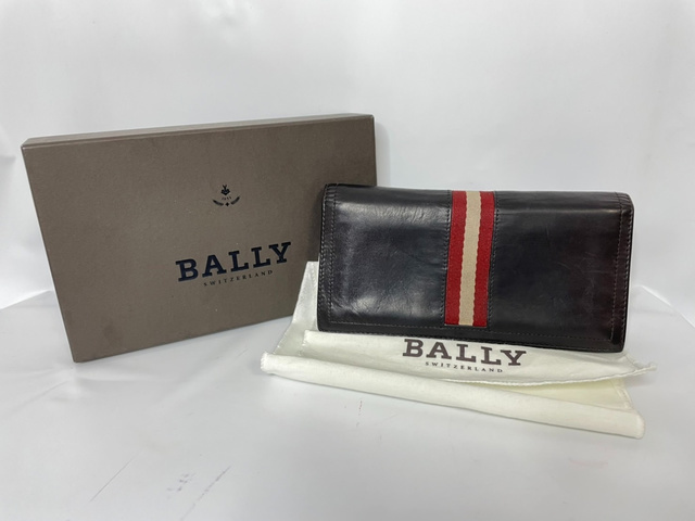  BALLY　バリー　ブラック　長財布_画像1