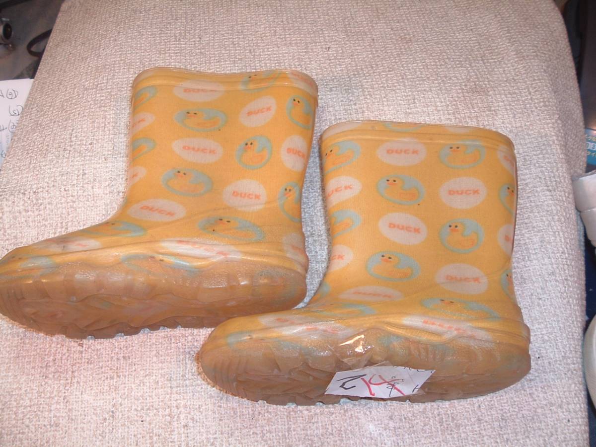 AZ5-2- free shipping girl. rain shoes 14cm ①-② each 1 pair. . price..